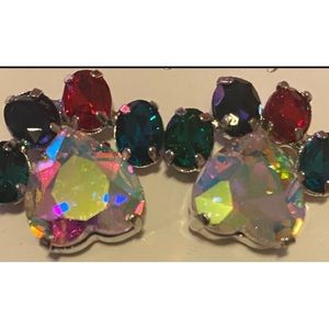 2 Sets Of Paw Earrings.